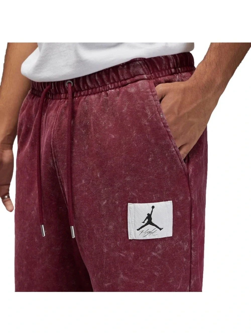 JORDAN ACID WASHED FLIGHT JOGGERS/SWEATPANTS